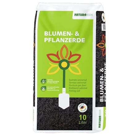 NH-Blumenerde 10L/240/EP - Naturahum- Univerzalna zemlja za rože in rastine